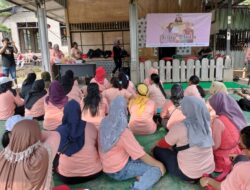 Mak Ganjar Adakan Kelas Memasak Hingga Senam Bersama di Lampung Timur