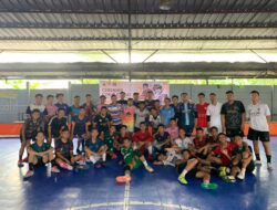 Asah Kemampuan Anak Muda di Palembang, Orang Muda Ganjar dan Tomy JB Gelar Coaching Clinic Futsal