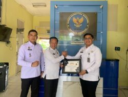Wujudkan Bersih Anti Narkoba, BNNK Beri Penghargaan pada Rutan Kelas IIB Sukadana