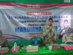 Anggota Komisi IV DPRD Lampung Sosialisasi Ideologi Pancasila di Lampung Utara