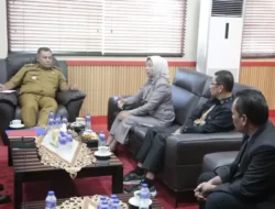 Rektor Unila Gelar Audiensi dengan Bupati Nanang