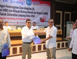 Fakultas Teknik Unila Gelar Pencanangan Zona Integritas untuk Wilayah Bebas Korupsi dan Birokrasi Bersih