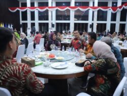 Rektor Unila Hadiri Pisah Sambut Forkopimda Provinsi Lampung