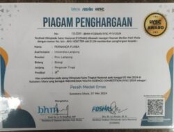 Semangat Purba Raih Medali Emas di Kompetisi Sains Biologi Nasional