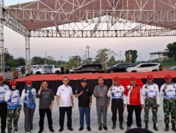 Ketua DPRD Lampung dan Pj Gubernur Cek Lokasi Peringatan HUT RI di Kota Baru