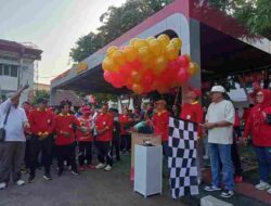 Ribuan Alumni FH Unila Hadiri Jalan Sehat Dies Natalis ke-59