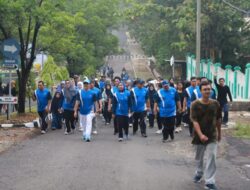 Jalan Sehat dan Donor Darah Meriahkan Dies Natalis ke-35 FMIPA Unila