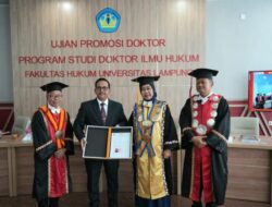 Promosi Doktor Hukum ke-29 di Unila, Intelijen Daerah Dalam Penegakan Hukum