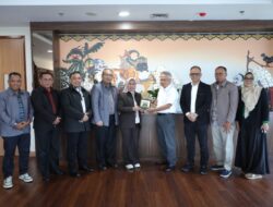 Rektor Unila Audiensi dengan Menteri Dikti Saintek