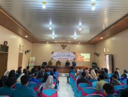 OJK Lampung Gelar Edukasi di Desa Sinar Banten Bersama Mahasiswa KKN Unila