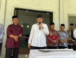 Bupati Dendi Ramadhona Resmikan Masjid Al-Muttaqin Pemkab Pesawaran
