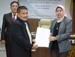 Akhmad Dzakwan Resmi Raih Gelar Doktor Ilmu Lingkungan Unila