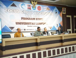 Unila Gelar FGD Renstra, Visi-Misi, dan Pengembangan Kurikulum PSPPI