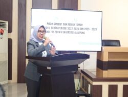 Rektor Dorong Akreditasi dan Percepatan Studi di Pisah Sambut FT