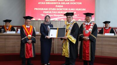Doktor Ilmu Hukum Unila Gagas Sistem Restorative Justice Terintegrasi untuk Penguatan Hukum Pidana