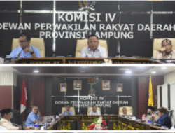 Komisi IV DPRD Provinsi Lampung Gelar RDP Bahas Kontribusi CSR dan Infrastruktur
