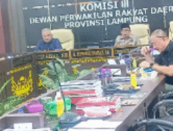 Komisi III Dewan Perwakilan Rakyat Daerah (DPRD) Provinsi Lampung menggelar Rapat Dengar Pendapat (RDP) bersama Organisasi Perangkat Daerah (OPD) mitra kerja