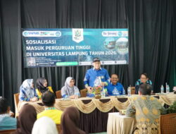 Unila Sosialisasikan PMB Tahun 2026 di SMA Negeri 2 Gadingrejo