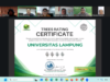Unila Kembali Raih Sertifikat Bergengsi UI GreenMetric