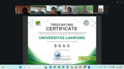 Unila Kembali Raih Sertifikat Bergengsi UI GreenMetric